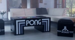 Pong-Tisch fürs Wohnzimmer - Retro im großen Stil