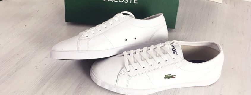 Lacoste Riberac LCR3 Sneaker in White